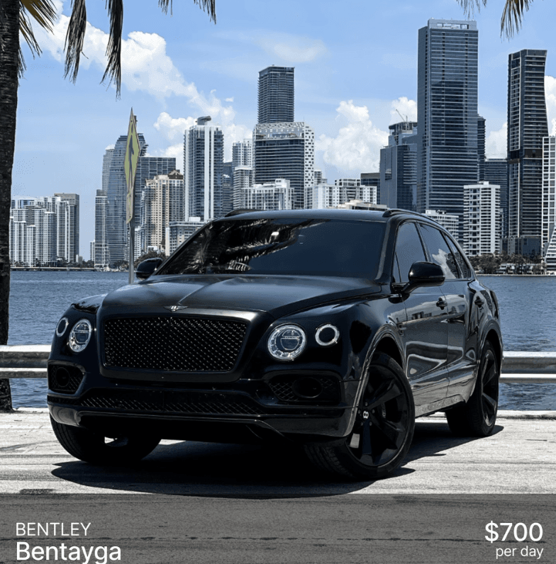 Bentley Bentayga ($700/day) 